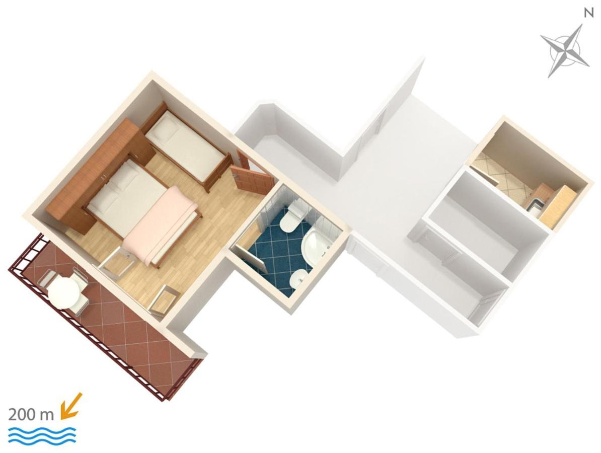 Apartments And Rooms With Parking Space Brela, Makarska - 6895 Εξωτερικό φωτογραφία